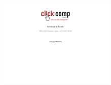 Tablet Screenshot of clickcomp.com.br